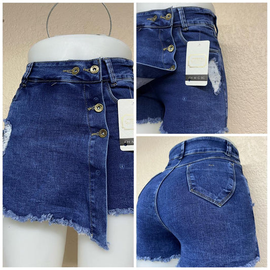 FALDA SHORT DENIM