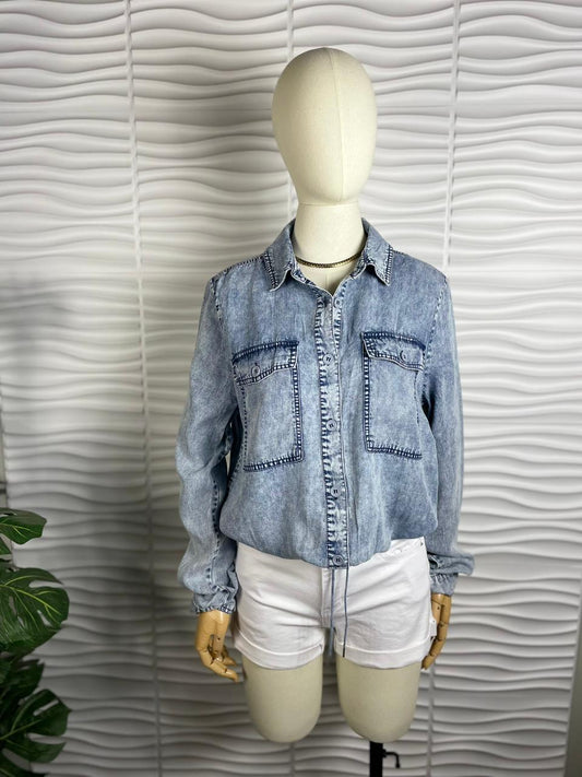 BOUNDLESS DENIM CAMISERA