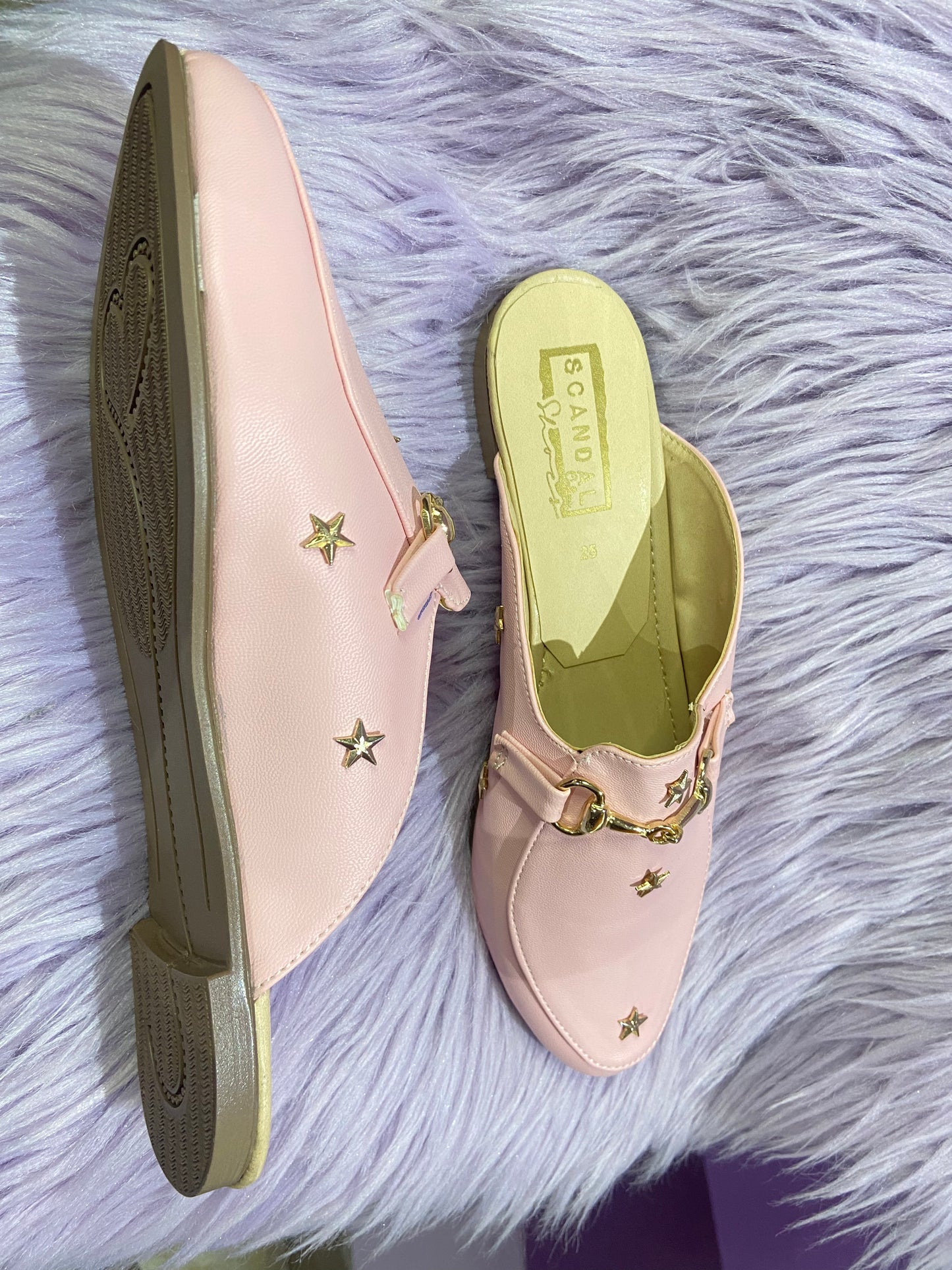 STAR ⭐️PINK MULES