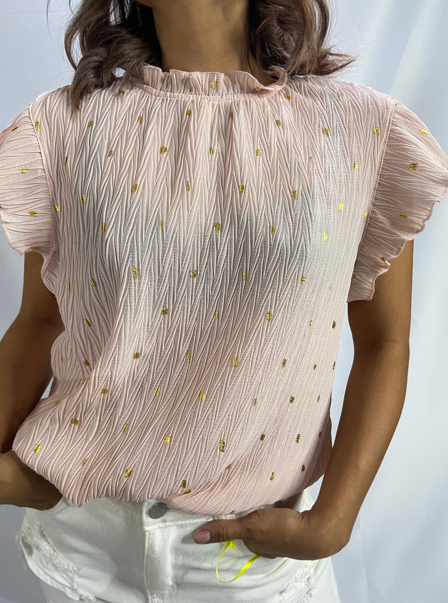 BLUSA PINK AND DOTS