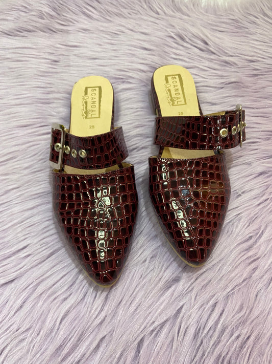 DRILO🐊 WINE RED MULES